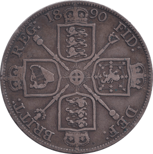 1890 DOUBLE FLORIN ( GF ) - DOUBLE FLORIN - Cambridgeshire Coins