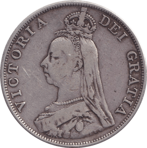1890 DOUBLE-FLORIN ( GF ) - FLORIN - Cambridgeshire Coins