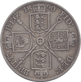 1890 DOUBLE FLORIN ( GF ) - WORLD COINS - Cambridgeshire Coins