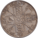 1890 DOUBLE FLORIN ( GVF ) 5 - DOUBLE FLORIN - Cambridgeshire Coins