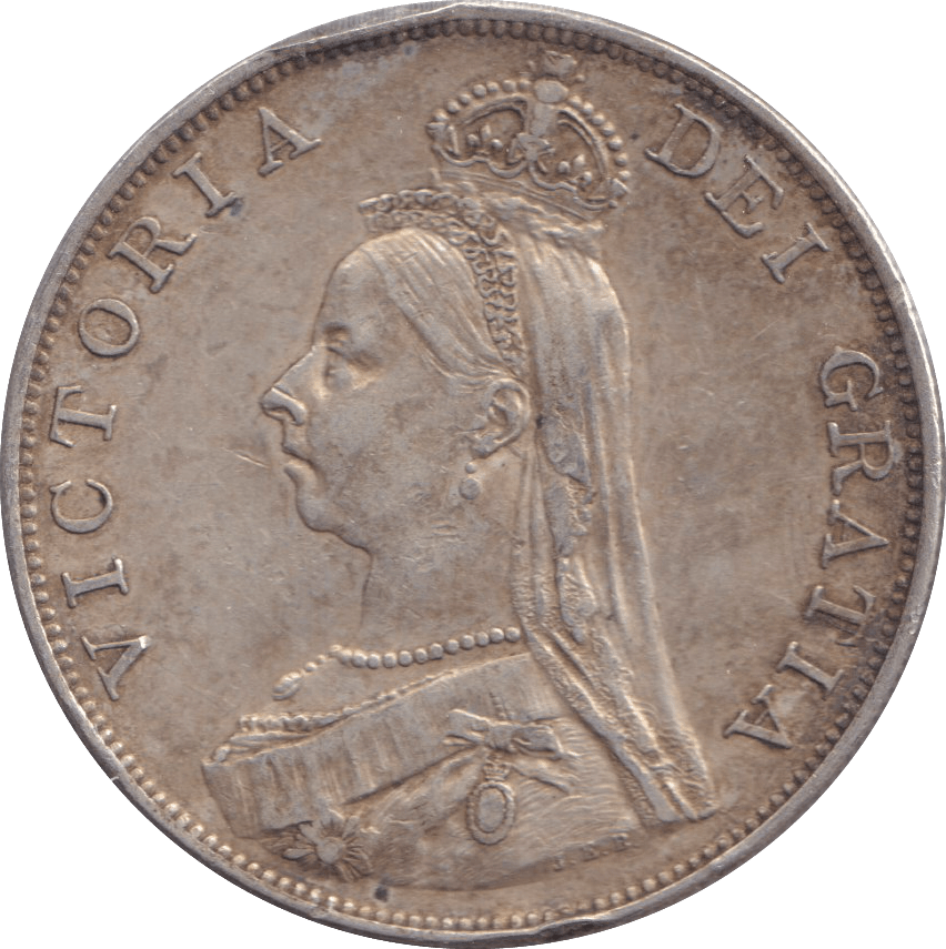 1890 DOUBLE FLORIN ( GVF ) 5 - DOUBLE FLORIN - Cambridgeshire Coins