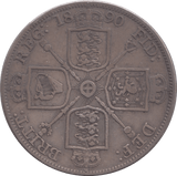 1890 DOUBLE FLORIN ( GVF ) - Double Florin - Cambridgeshire Coins