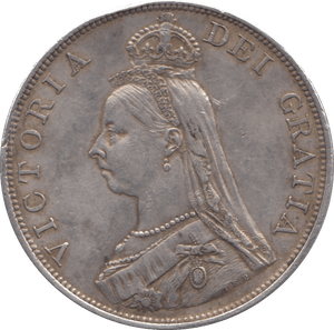 1890 DOUBLE FLORIN ( GVF ) - DOUBLE FLORIN - Cambridgeshire Coins