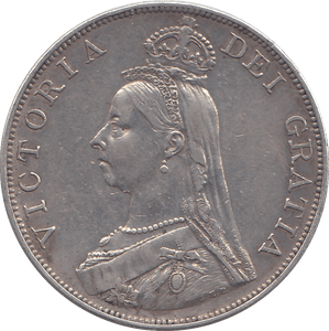 1890 DOUBLE FLORIN ( GVF ) - DOUBLE FLORIN - Cambridgeshire Coins