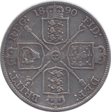1890 DOUBLE FLORIN ( VF ) - DOUBLE FLORIN - Cambridgeshire Coins