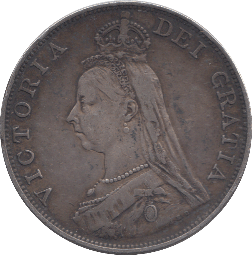 1890 DOUBLE FLORIN ( VF ) - DOUBLE FLORIN - Cambridgeshire Coins