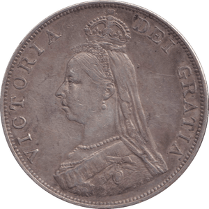 1890 DOUBLE FLORIN VICTORIA ( GVF ) - DOUBLE FLORIN - Cambridgeshire Coins