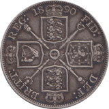 1890 DOUBLE FLORIN VICTORIA ( GVF ) - DOUBLE FLORIN - Cambridgeshire Coins