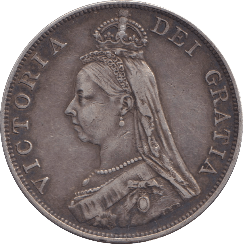 1890 DOUBLE FLORIN VICTORIA ( GVF ) - DOUBLE FLORIN - Cambridgeshire Coins