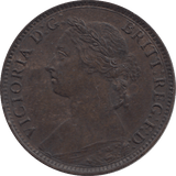 1890 FARTHING ( AUNC ) - FARTHING - Cambridgeshire Coins