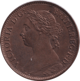 1890 FARTHING ( EF ) - FARTHING - Cambridgeshire Coins