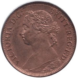 1890 FARTHING ( EF ) - FARTHING - Cambridgeshire Coins