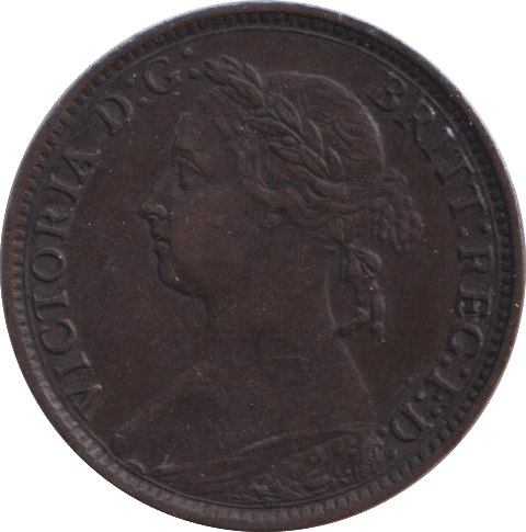 1890 FARTHING ( UNC ) - FARTHING - Cambridgeshire Coins