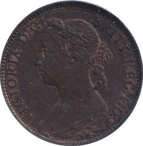 1890 FARTHING ( VF ) - Farthing - Cambridgeshire Coins