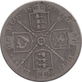 1890 FLORIN ( F ) - FLORIN - Cambridgeshire Coins