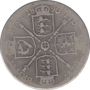 1890 FLORIN ( FAIR ) - FLORIN - Cambridgeshire Coins