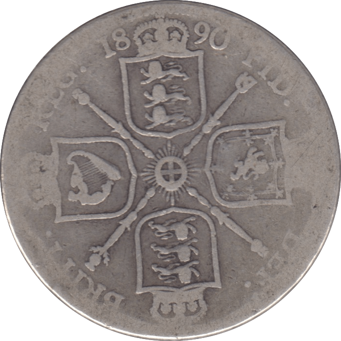1890 FLORIN ( FAIR ) - FLORIN - Cambridgeshire Coins