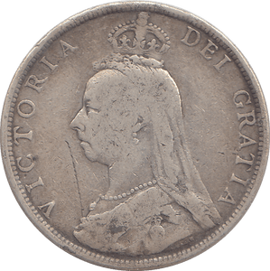 1890 FLORIN ( FINE ) - FLORIN - Cambridgeshire Coins