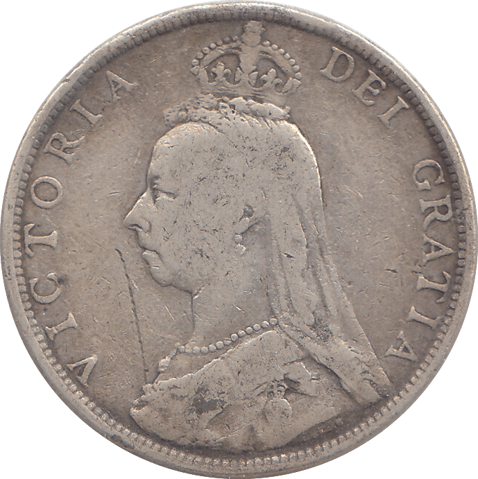 1890 FLORIN ( FINE ) - FLORIN - Cambridgeshire Coins