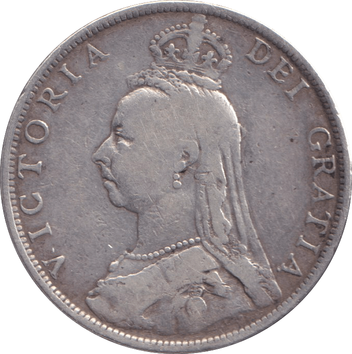 1890 FLORIN ( FINE ) - FLORIN - Cambridgeshire Coins