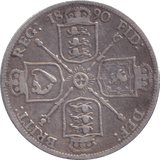 1890 FLORIN ( FINE ) - FLORIN - Cambridgeshire Coins