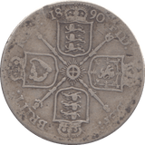 1890 FLORIN ( FINE ) - FLORIN - Cambridgeshire Coins