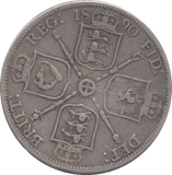 1890 FLORIN ( FINE ) - FLORIN - Cambridgeshire Coins