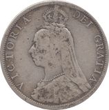 1890 FLORIN ( FINE ) - FLORIN - Cambridgeshire Coins