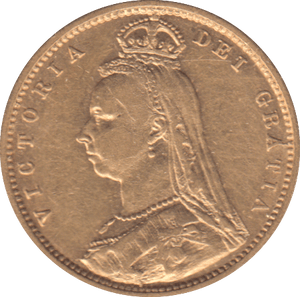 1890 GOLD HALF SOVEREIGN ( GVF ) - HALF SOVEREIGN - Cambridgeshire Coins