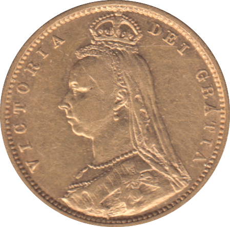 1890 GOLD HALF SOVEREIGN ( GVF ) - HALF SOVEREIGN - Cambridgeshire Coins