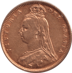1890 GOLD HALF SOVEREIGN ( GVF ) - HALF SOVEREIGN - Cambridgeshire Coins