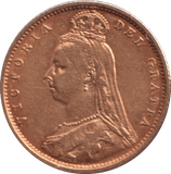 1890 GOLD HALF SOVEREIGN ( GVF ) - HALF SOVEREIGN - Cambridgeshire Coins