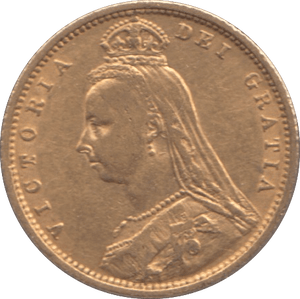 1890 GOLD HALF SOVEREIGN ( VF ) - HALF SOVEREIGN - Cambridgeshire Coins