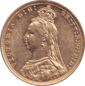 1890 GOLD SOVEREIGN ( AUNC ) SYDNEY MINT - SOVEREIGN - Cambridgeshire Coins