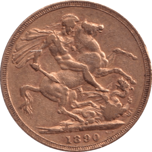 1890 GOLD SOVEREIGN ( GVF ) MELBOURNE MINT - Sovereign - Cambridgeshire Coins