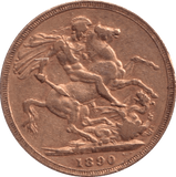 1890 GOLD SOVEREIGN ( GVF ) MELBOURNE MINT - Sovereign - Cambridgeshire Coins