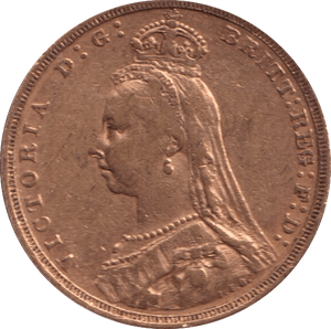 1890 GOLD SOVEREIGN ( GVF ) MELBOURNE MINT - Sovereign - Cambridgeshire Coins