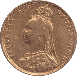 1890 GOLD SOVEREIGN ( GVF ) - SOVEREIGN - Cambridgeshire Coins