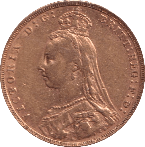 1890 GOLD SOVEREIGN ( GVF ) - Sovereign - Cambridgeshire Coins