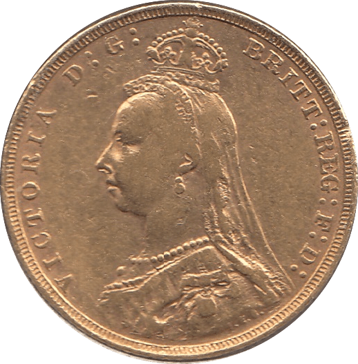 1890 GOLD SOVEREIGN ( VF ) - SOVEREIGN - Cambridgeshire Coins