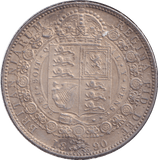 1890 HALFCROWN ( AUNC ) - HALFCROWN - Cambridgeshire Coins