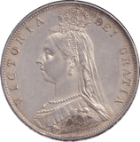 1890 HALFCROWN ( AUNC ) - HALFCROWN - Cambridgeshire Coins