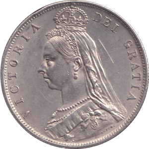 1890 HALFCROWN ( EF ) - HALFCROWN - Cambridgeshire Coins