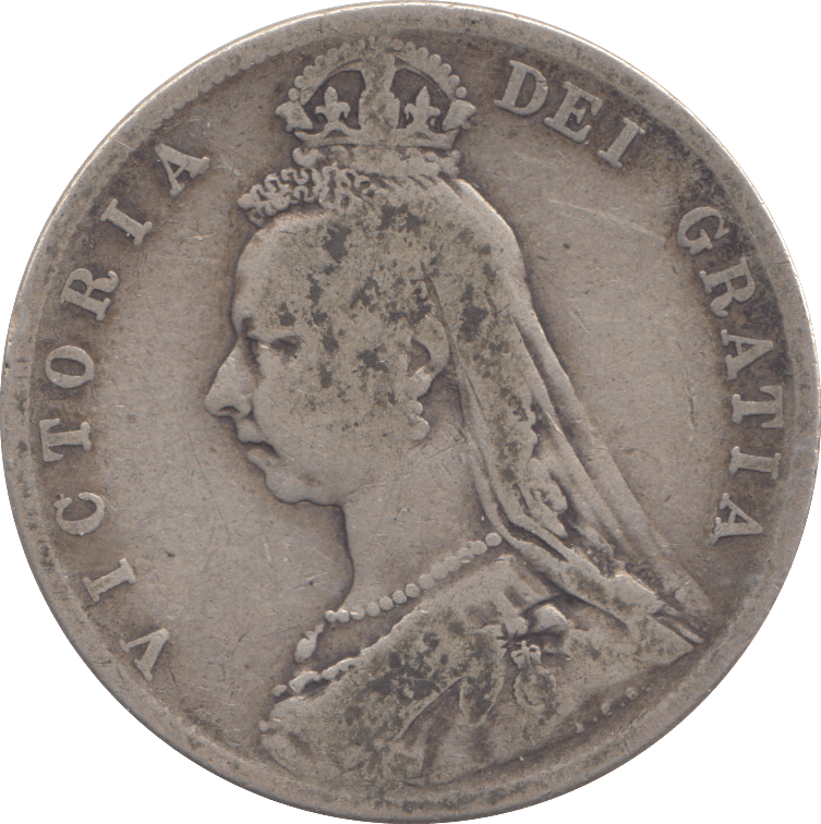 1890 HALFCROWN ( FINE ) - HALFCROWN - Cambridgeshire Coins