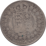 1890 HALFCROWN ( FINE ) - HALFCROWN - Cambridgeshire Coins