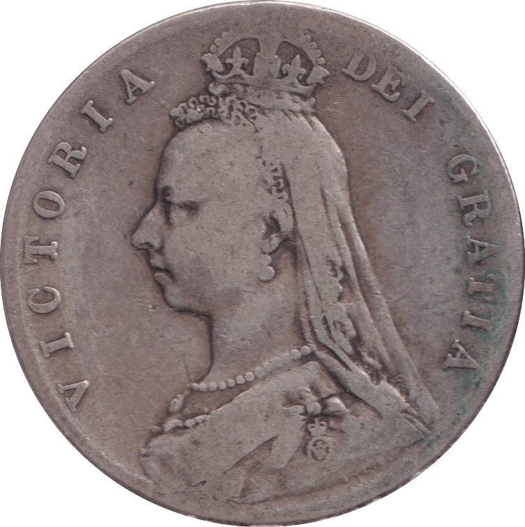 1890 HALFCROWN ( FINE ) - HALFCROWN - Cambridgeshire Coins