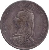 1890 HALFCROWN ( FINE ) - HALFCROWN - Cambridgeshire Coins