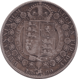 1890 HALFCROWN ( GF ) - HALFCROWN - Cambridgeshire Coins