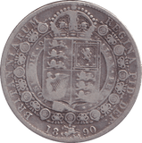 1890 HALFCROWN ( GF ) - HALFCROWN - Cambridgeshire Coins
