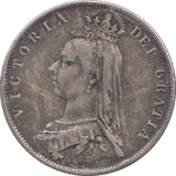 1890 HALFCROWN ( GF ) - Halfcrown - Cambridgeshire Coins